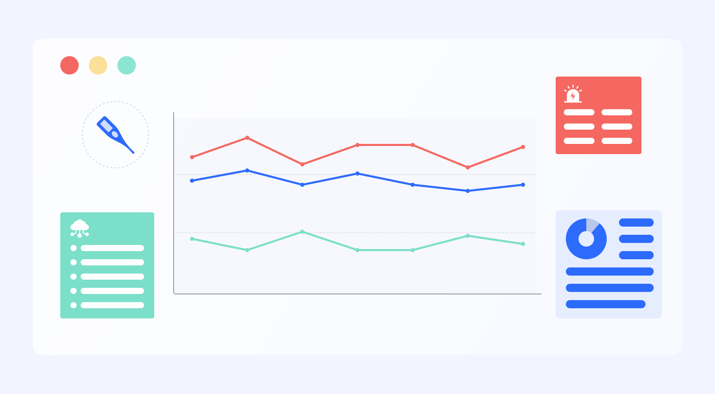 慢病患者數(shù)據(jù)分散管理解決方案示意圖