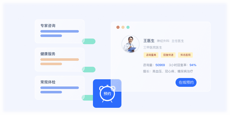 便捷高效的預(yù)約系統(tǒng)界面