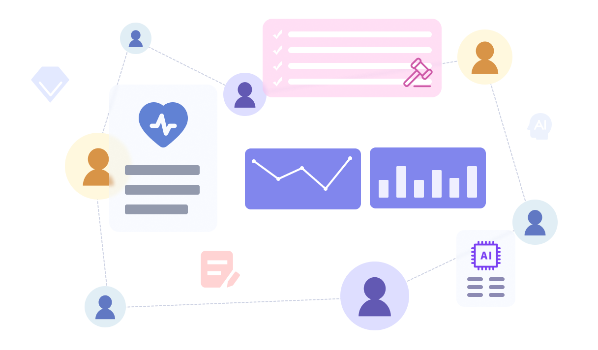 智能健康報告新體驗示意圖